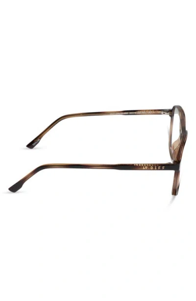 Diff Taylor 55mm Aviator Reading Glasses In Red