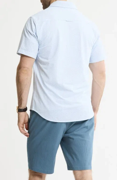 Jachs Performance Tech Button-up Shirt In Neutral