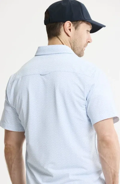 Jachs Performance Tech Button-up Shirt In Neutral