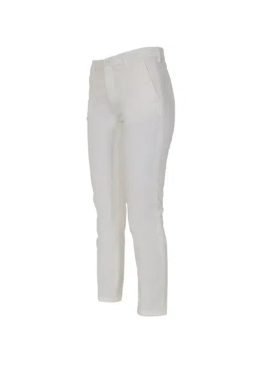 Pence Buttoned Trousers In White