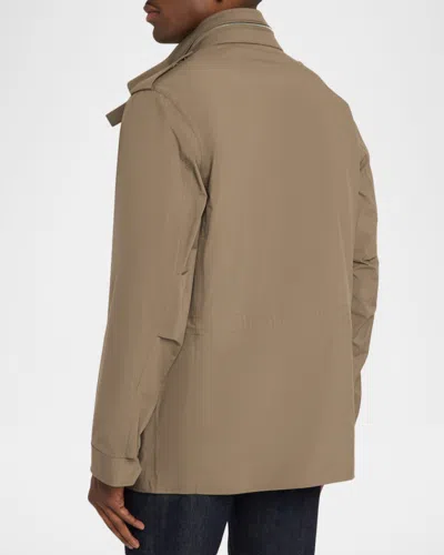 Dunhill Field Jacket In Brown
