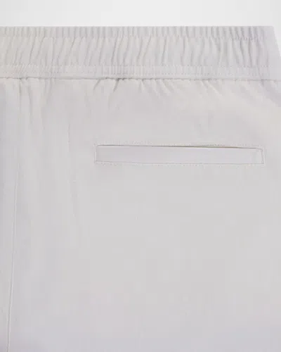 Bugatchi Men's Aerolinen Drawstring Shorts In White