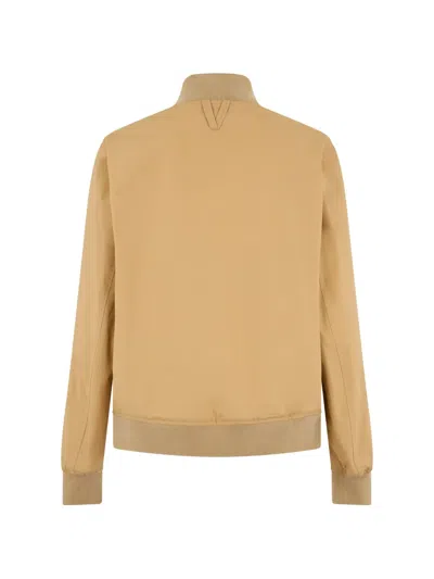 Valstar Button Flap-pocket Jacket In Brown