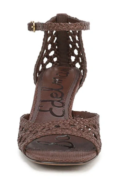 Sam Edelman Peyton Ankle Strap Sandal In Blue