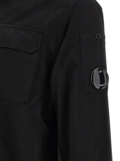 C.p. Company C.p.company Coats Black In Black