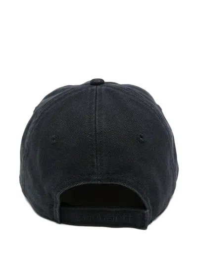 Carhartt Work In Progress Icon Adjustable Baseball Cap In Black