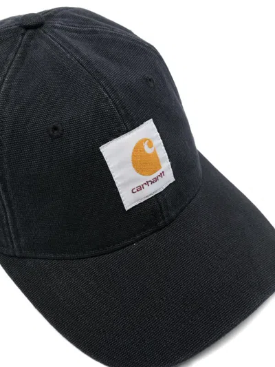 Carhartt Work In Progress Icon Adjustable Baseball Cap In Black