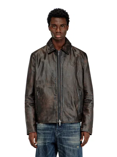 Diesel Jackets Brown In Brown