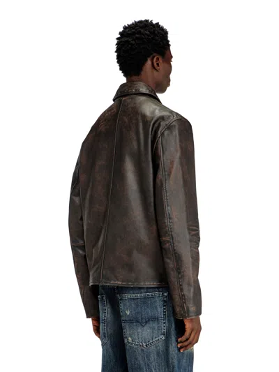 Diesel Jackets Brown In Brown