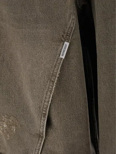 Represent Jackets In Green