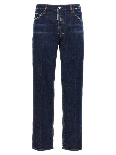 Dsquared2 Trousers In Blue
