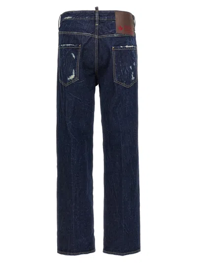 Dsquared2 Trousers In Blue