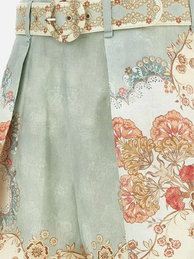 Zimmermann Shorts In Green