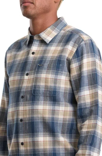 Volcom Caden Plaid Button-up Shirt In Multi