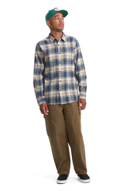 Volcom Caden Plaid Button-up Shirt In Multi