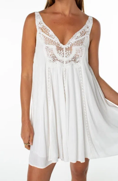 Roxy Sunswept Mini Dress In Neutral