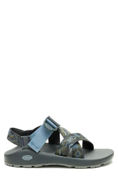 Chaco Mega Z Cloud Sandal In Blue