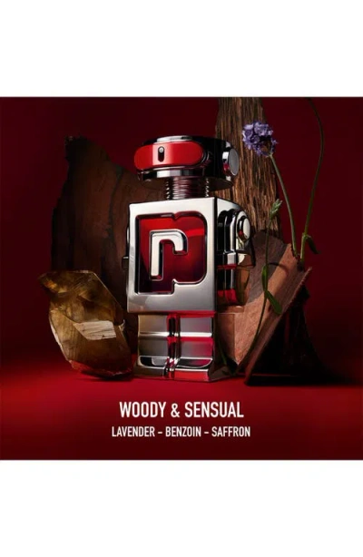 Rabanne Phantom In Red Parfum Elixir In Transparent