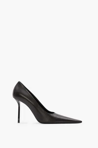 Victoria Beckham Black Victoria Stiletto 100 Leather Heels