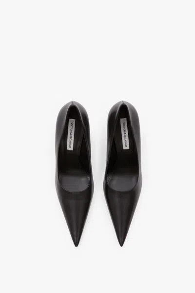 Victoria Beckham Black Victoria Stiletto 100 Leather Heels