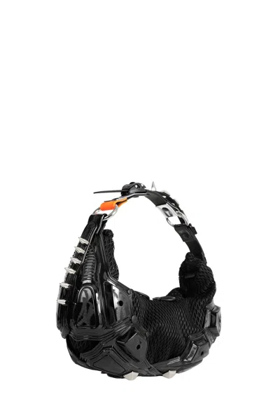 Innerraum Object M02 Small Half Moon Bag In Black