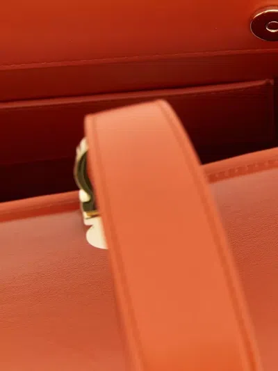 Ferragamo Mini Clutch Bag Structured Top Handle