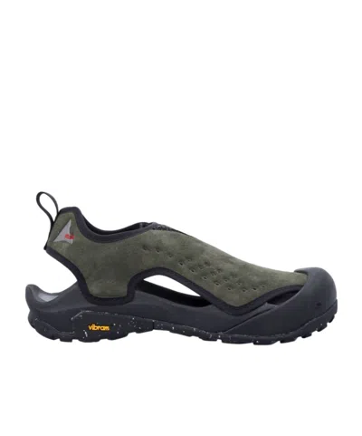 Roa Arpy Mesh Microfiber Functional Sandals In Green