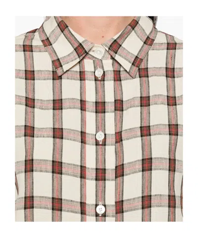 Rohe Róhe Checked Button-up Shirt In Multi