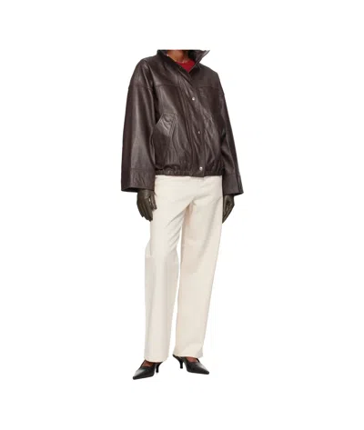 Rohe Reinvented Leather Jacket Clothing In Multi