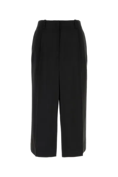 Givenchy Black Wool Blend Skirt In Black