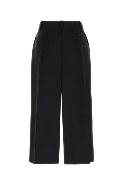 Givenchy Black Wool Blend Skirt In Black