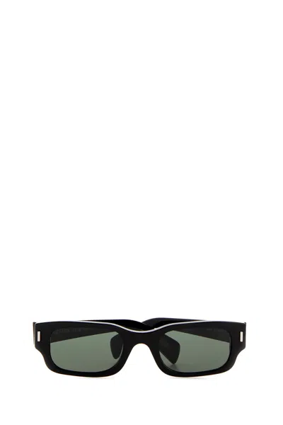 Alexander Mcqueen Mcqueen Rectangular Panthos Sunglasses In Black