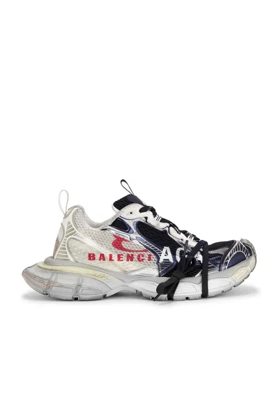 Balenciaga 3xl Split Logo Nylon And Mesh Sneakers