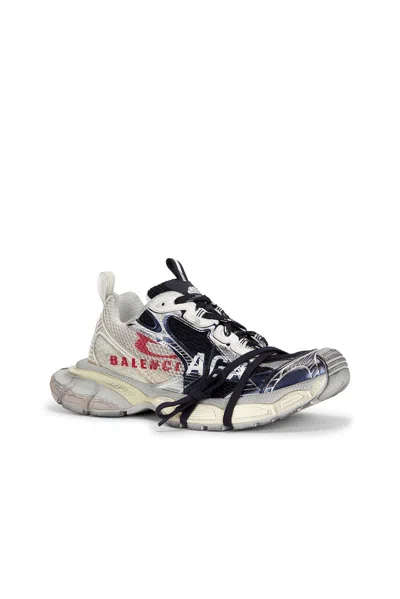 Balenciaga 3xl Split Logo Nylon And Mesh Sneakers
