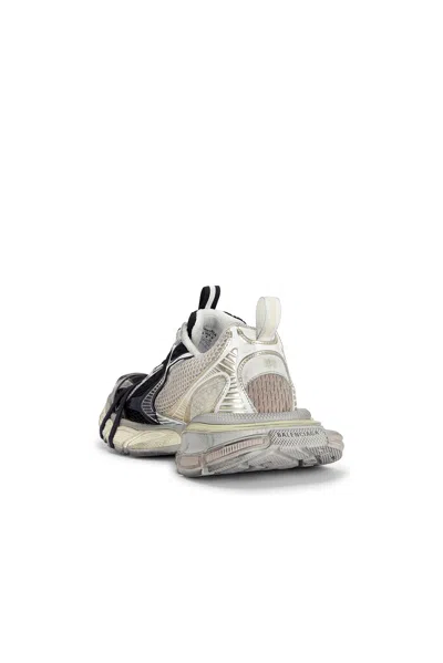 Balenciaga 3xl Split Logo Nylon And Mesh Sneakers