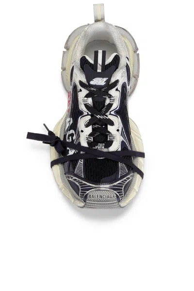 Balenciaga 3xl Split Logo Nylon And Mesh Sneakers