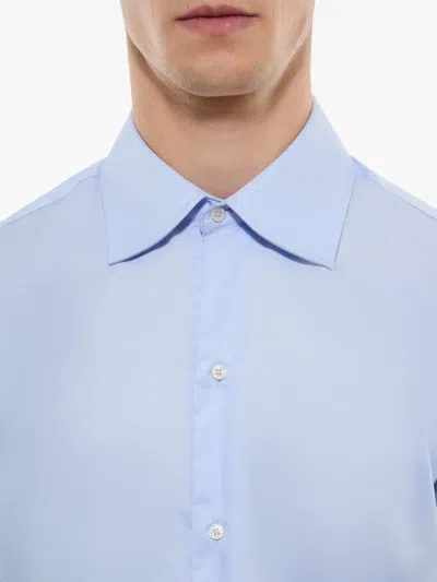Fursac Buttoned Shirt In Blue