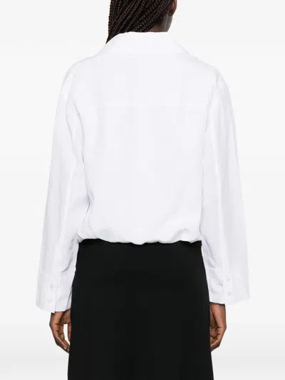 Samsoe & Samsoe Sadaphne Long-sleeves Blouse In White