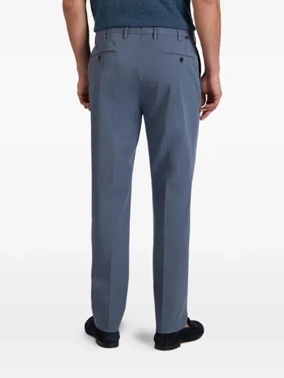 Slowear Button Trousers In Blue