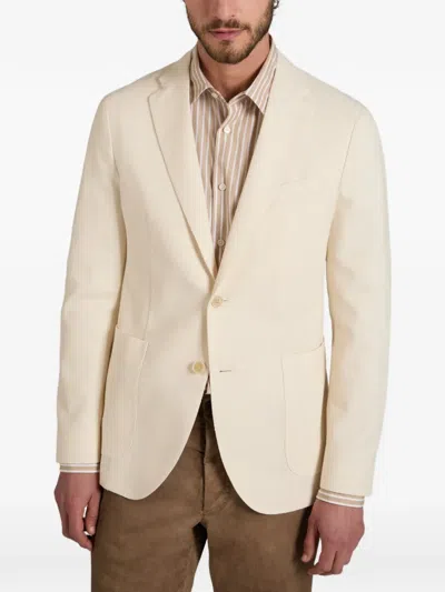 Slowear Mélange Blazer In Neutral