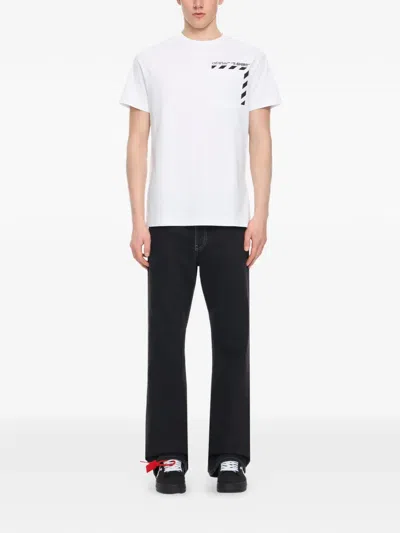 Off-white Printed T-shirt In White