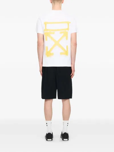 Off-white Printed T-shirt In White