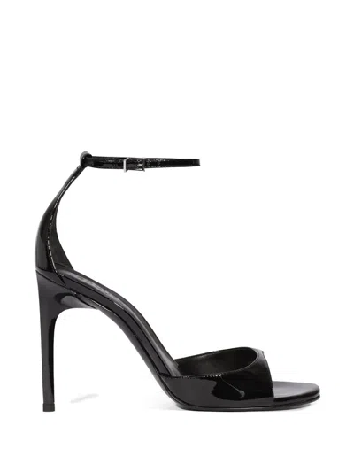 Schutz Ankle-strap Sandals In Black