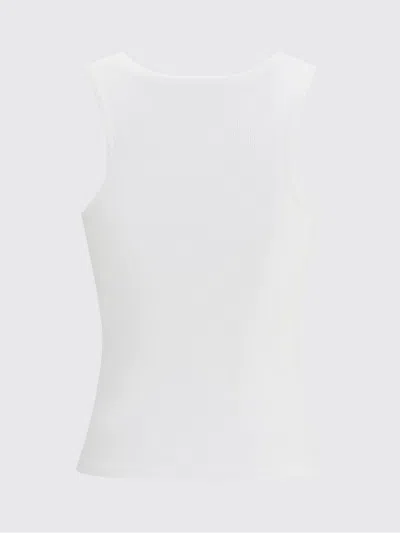 Vivienne Westwood White Rib Jersey 90s Tank Top