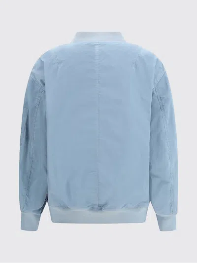 Ermanno Scervino Technical Fabric Bomber In Blue