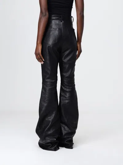Rick Owens Bootcut Jeans In Black