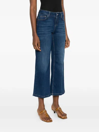 Liu •jo Button-fastening Jeans In Blue