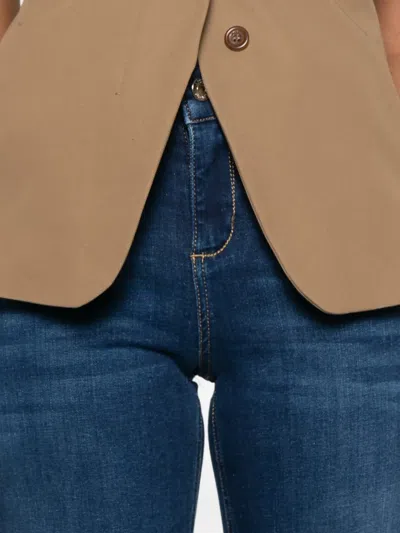Liu •jo Button-fastening Jeans In Blue