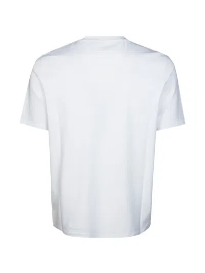 Alpha Studio Crew-neck T-shirt In White