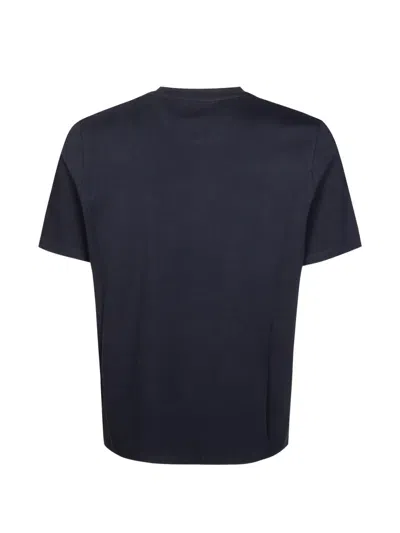Alpha Studio Crew-neck T-shirt In Blue